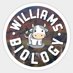 williams college biology Sticker